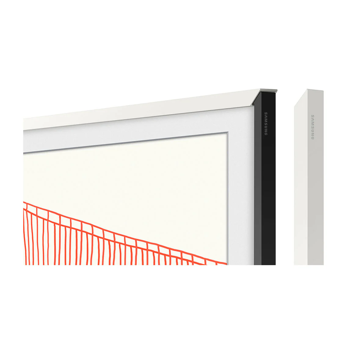 Samsung 50" Customizable Frame Modern Type Bezel / White - Image 6