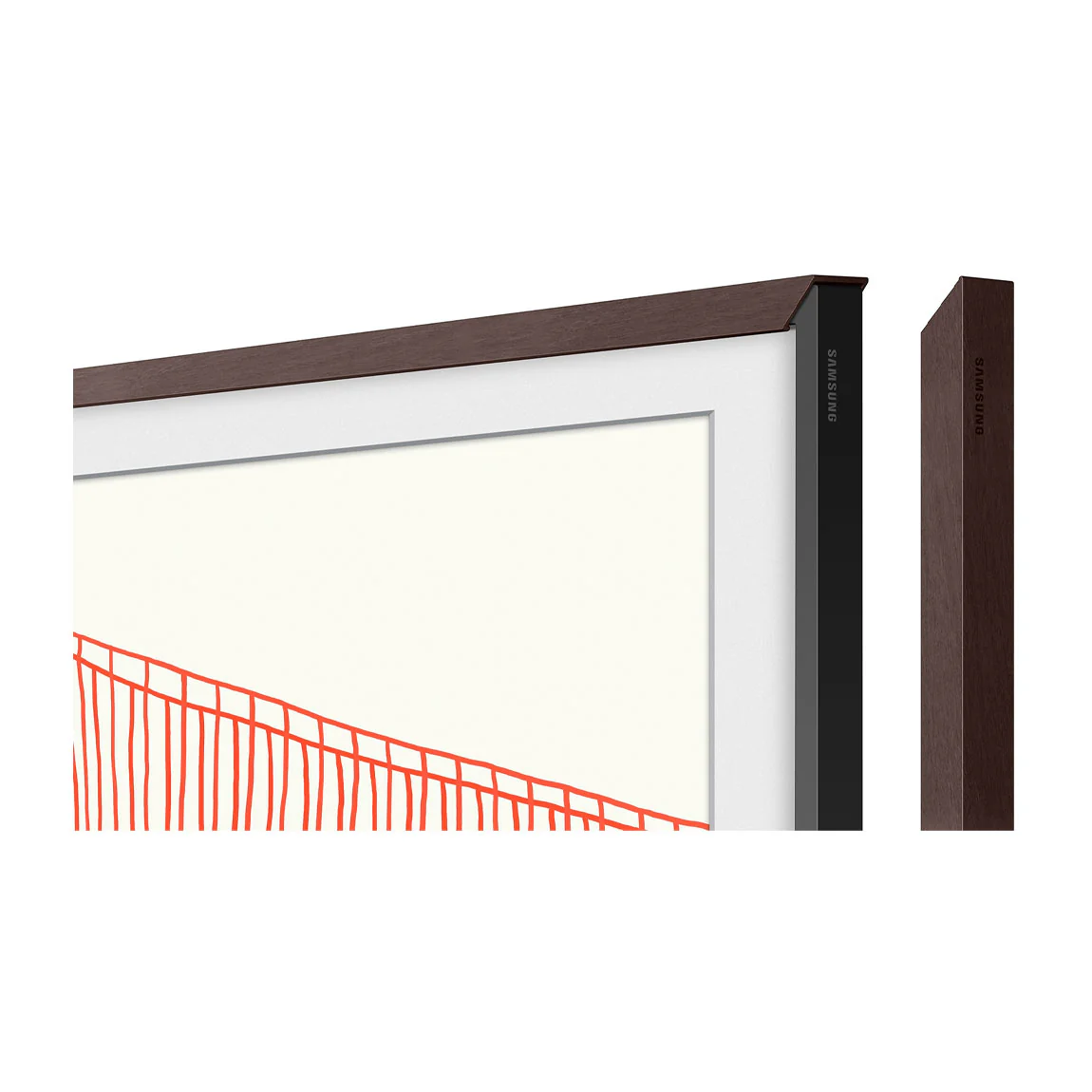 Samsung 65" Customizable Frame Bezel / Brown - Image 6