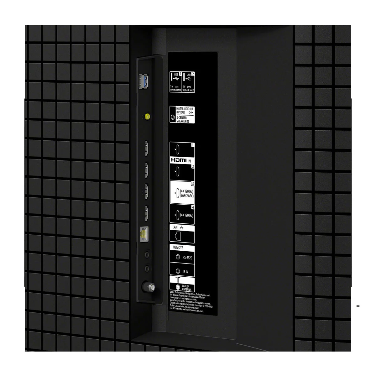 NO BOX - Sony Bravia K55XR70B 55-in / 4K HDR / 120Hz / Mini-LED Smart TV (2024) - Open Box (1 Year Warranty) - Image 5